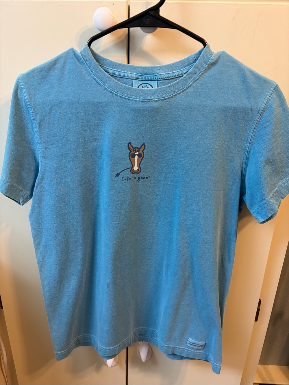 Life is Good Women’s Crusher Tee Horse Logo